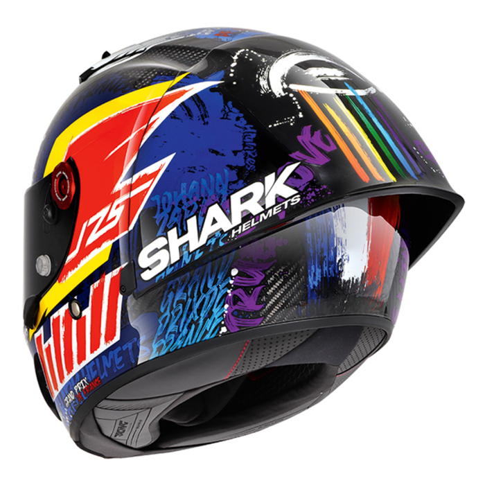 Shark Race-R Pro GP 06 Zarco Chakra - Carbon/Red/Blue Shark Race-R Pro GP 06 Zarco Chakra - Carbon/Red/Blue